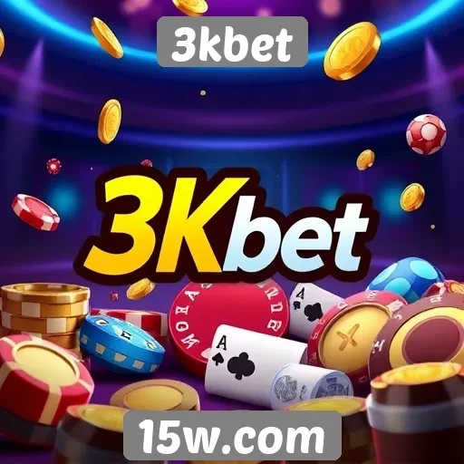 Plataforma 3kbet oferece variedade em jogos de cassino